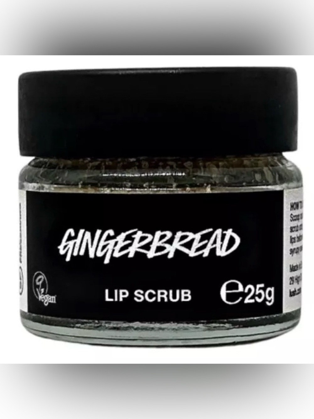 NEW LUSH GINGERBREAD SUGARY LIP SCRUB